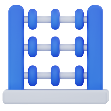 そろばん  3D Icon