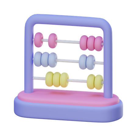 Abacus  3D Icon