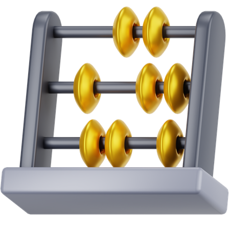 Abacus  3D Icon