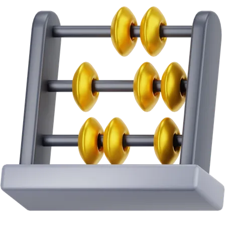 Abacus  3D Icon