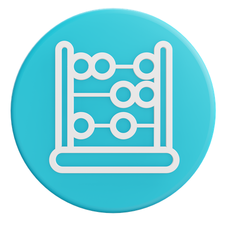 Abacus  3D Icon