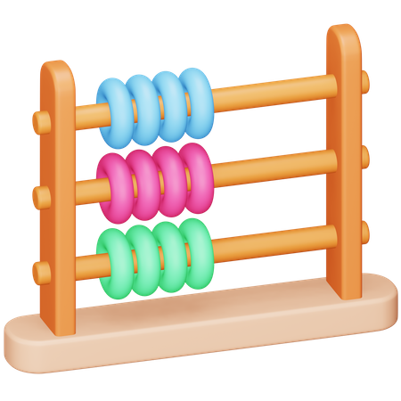 Abacus  3D Icon