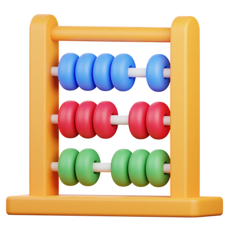 Abacus  3D Icon