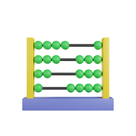 Abacus  3D Icon