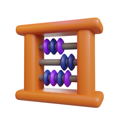 Abacus  3D Icon