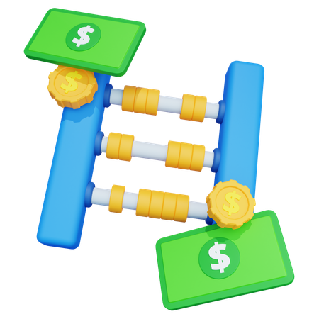 Abacus  3D Icon