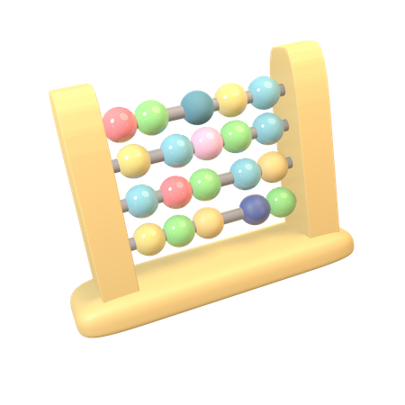 Abacus  3D Icon