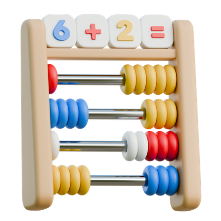 Abacus  3D Icon