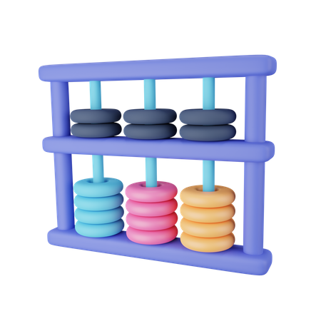 Abacus  3D Icon