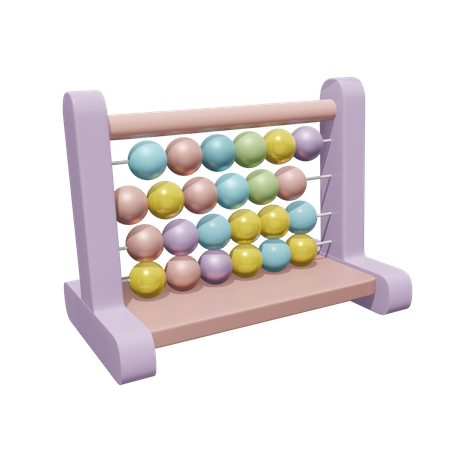 Abacus  3D Icon