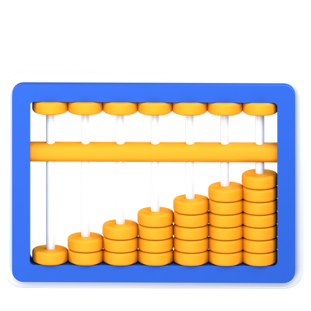 Abacus  3D Icon