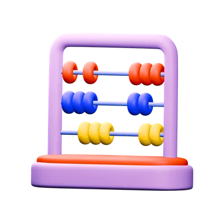 Abacus  3D Icon