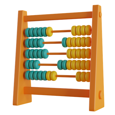 Abacus  3D Icon