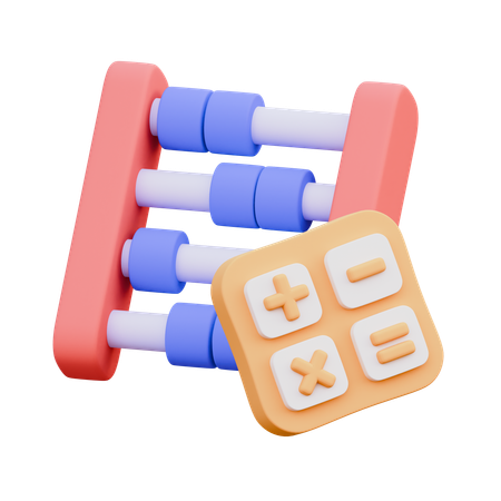 Abacus  3D Icon