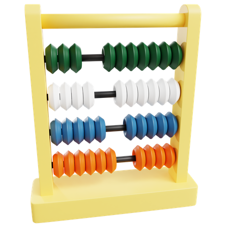 Abacus  3D Icon