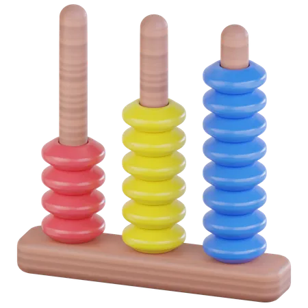 Abacus  3D Icon