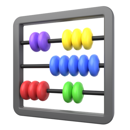 Abacus  3D Icon