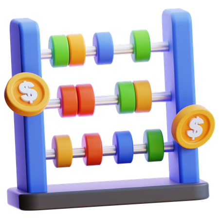 Abacus  3D Icon