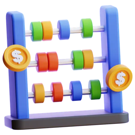 Abacus  3D Icon