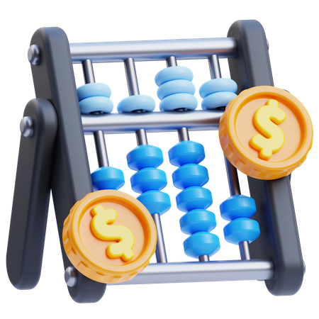 Abacus  3D Icon