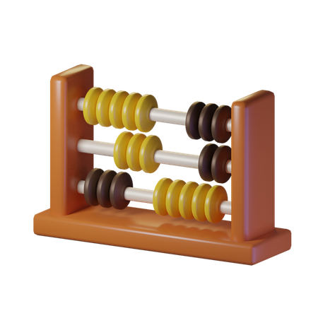 Abacus  3D Icon