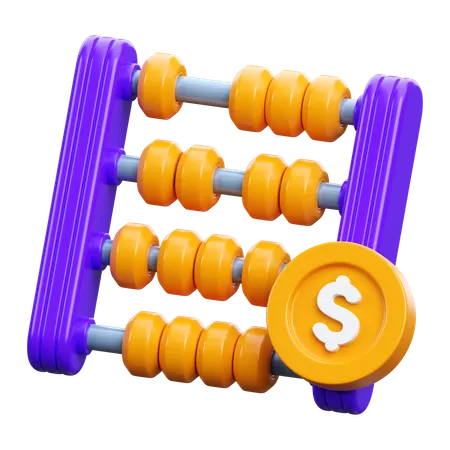 Abacus  3D Icon