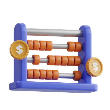 Abacus  3D Icon