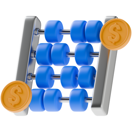 Abacus  3D Icon