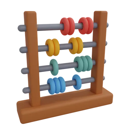 Abacus  3D Icon