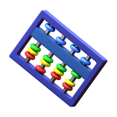 Abacus  3D Icon