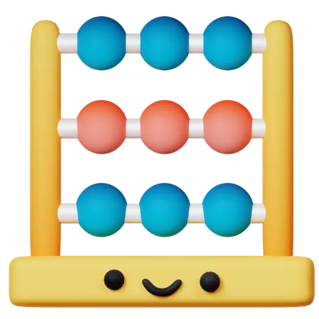 Abacus  3D Icon