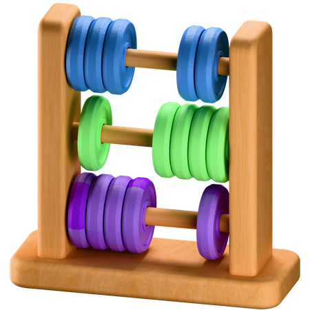 Abacus  3D Icon