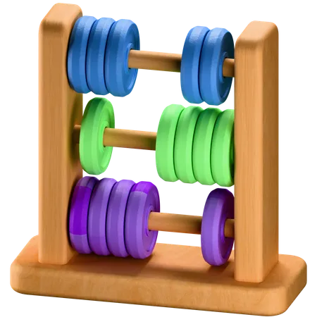 Abacus  3D Icon