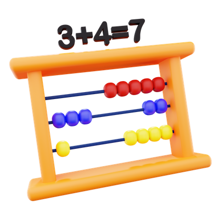 Abacus  3D Icon