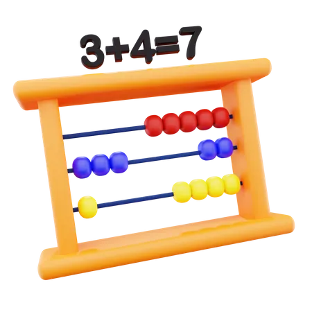 Abacus  3D Icon