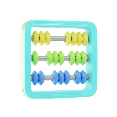 Abacus  3D Icon