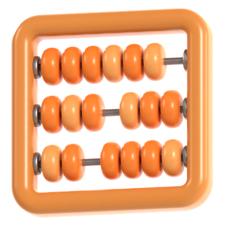 Abacus  3D Icon