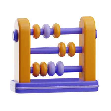 Abacus  3D Icon