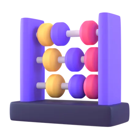 Abacus  3D Icon