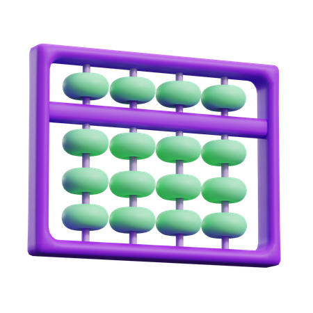 Abacus  3D Icon