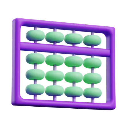 Abacus  3D Icon