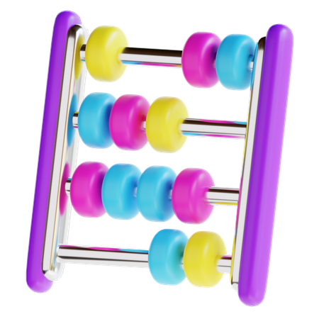 Abacus  3D Icon