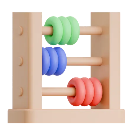 Abacus  3D Icon