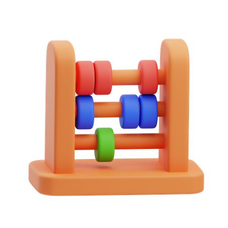 Abacus  3D Icon