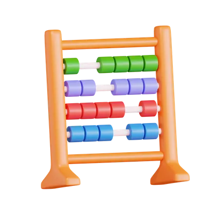 Abacus  3D Icon