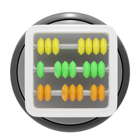 Abacus  3D Icon