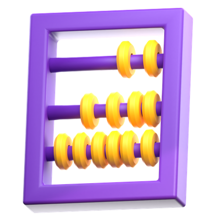 Abacus  3D Icon