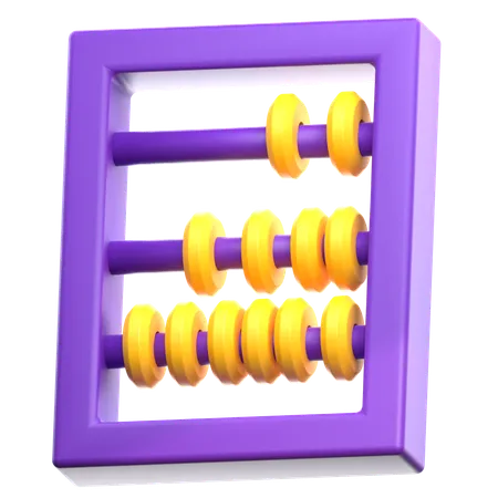 Abacus  3D Icon