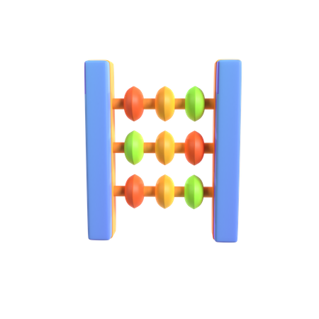 Abacus  3D Icon