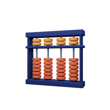 Abacus  3D Icon